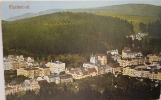 Pohlednice Mariánské lázně