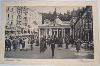 Pohlednice Mariánské lázně