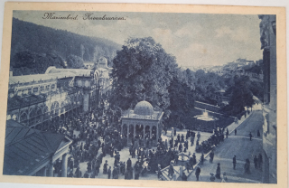 Pohlednice Mariánské lázně