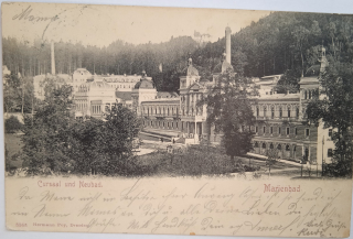 Pohlednice Mariánské lázně