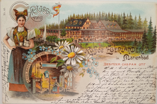 Pohlednice Mariánské lázně