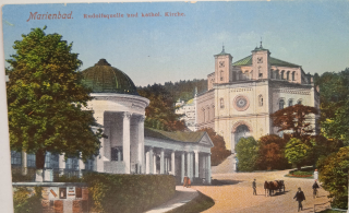 Pohlednice Mariánské lázně