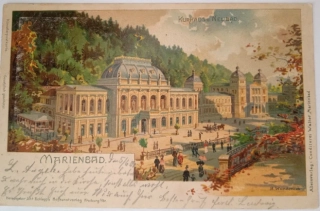Pohlednice Mariánské lázně