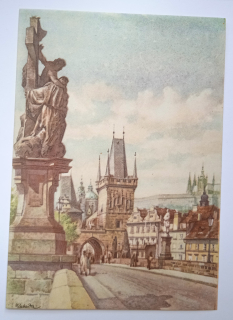 Pohlednice Praha, Vojtěch Kubašta