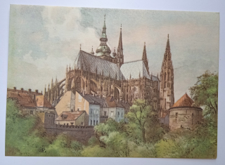 Pohlednice Praha Vojtěch Kubašta