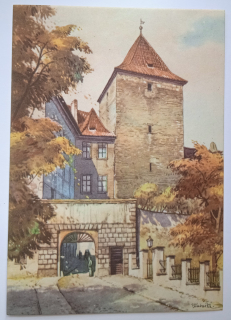 Pohlednice Praha Vojtěch Kubašta