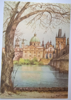 Pohlednice Praha Vojtěch Kubašta