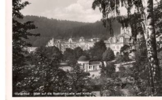 Pohlednice Mariánské lázně