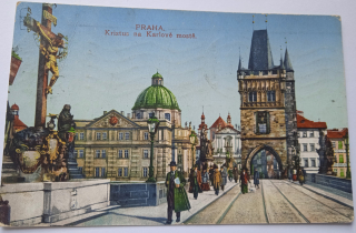 Pohlednice Praha, Karlův most