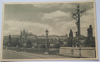 Pohlednice Praha Karlův most