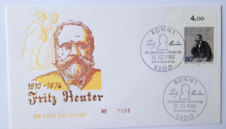 Obálka Německo - Fritz Reuter