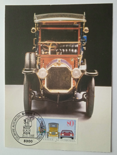 Pohlednice 100 let automobilu