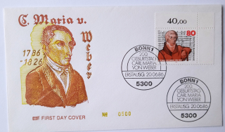 Obálka Carl Maria von Weber