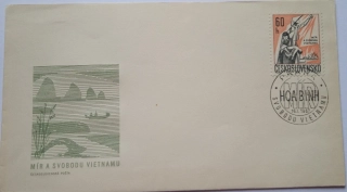 Obálka Mír a svobodu Vietnamu