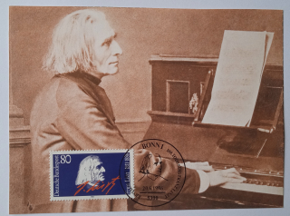 Pohlednice Franz Liszt