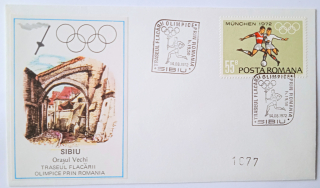 Obálka olympiáda Mnichov 1972