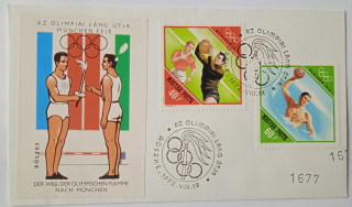 Obálka Olympiáda 1972 Mnichov