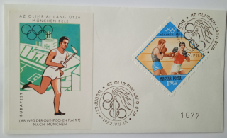 Obálka Olympiáda 1972 Mnichov