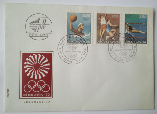 Obálka olympiáda Mnichov 1972